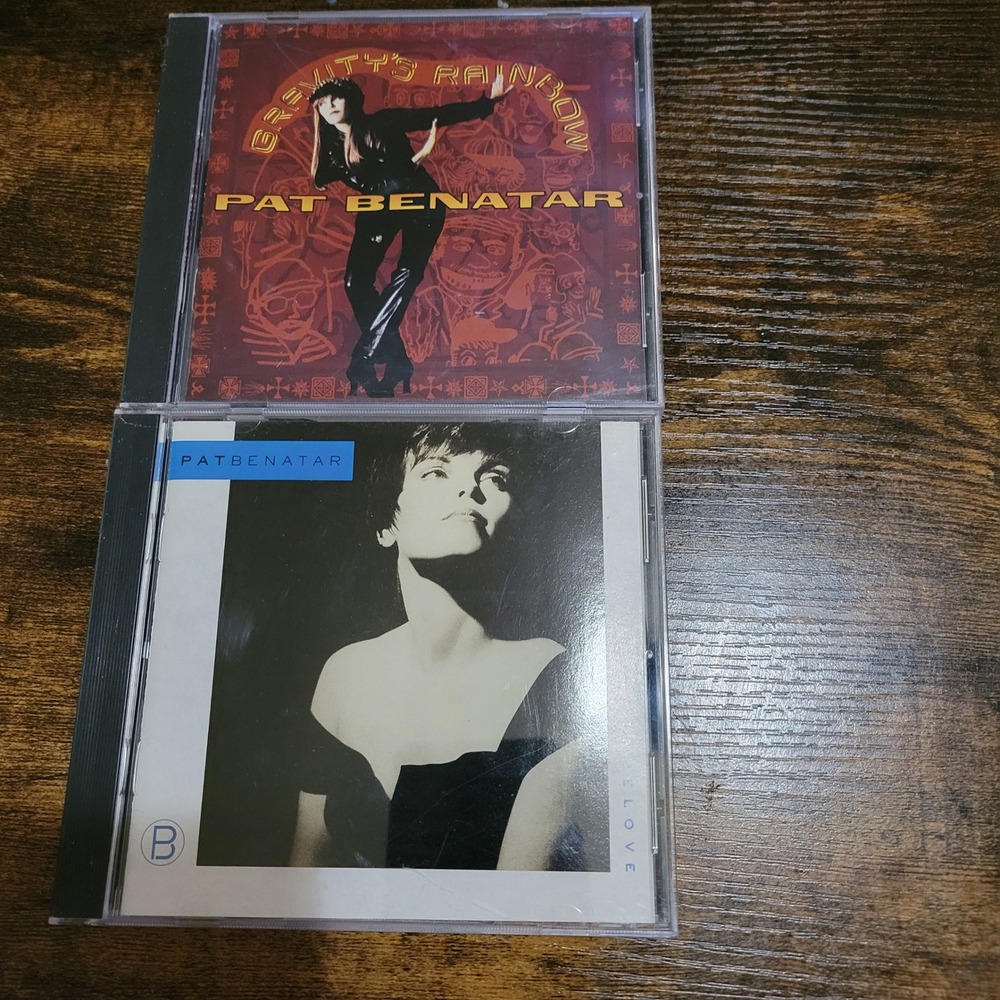 Pat Benatar CD Lot True Love Gravity's Rainbow 2 Album Set Rock Blues Excellent